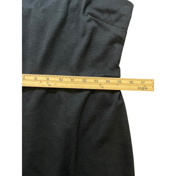 NWT  Old Navy Med Tank Mini Dress Black Sleeveless Minimal Capsule Classic - Picture 5 of 9
